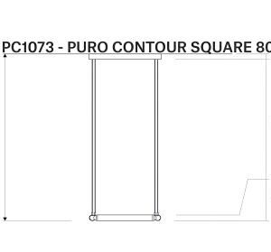 Brokis PURO CONTOUR SQUARE 800