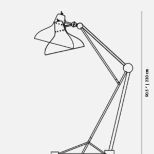 delightfull-lampa-podlogowa-diana-mosiadz-aluminium-2.jpg DelightFull Lampa podłogowa DIANA mosiądz aluminium