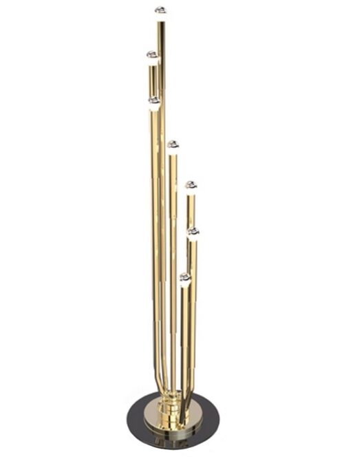 DelightFull Lampa podłogowa STARDUST mosiądz