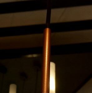 Lampa wisząca Milan Kask zintegrowane źródło LED
