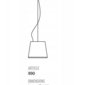 Lampa wisząca TOSCOT HENRY E27