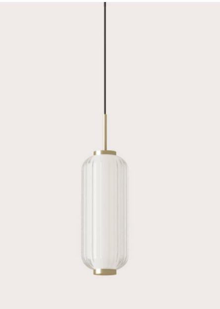 Aromas Lampa wisząca Elma złota śr. 12 cm