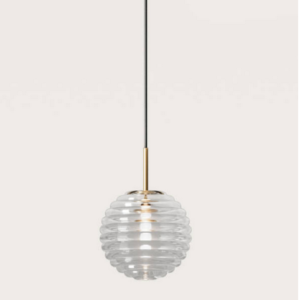 Aromas  Lampa wisząca Doul złota śr. 10 cm