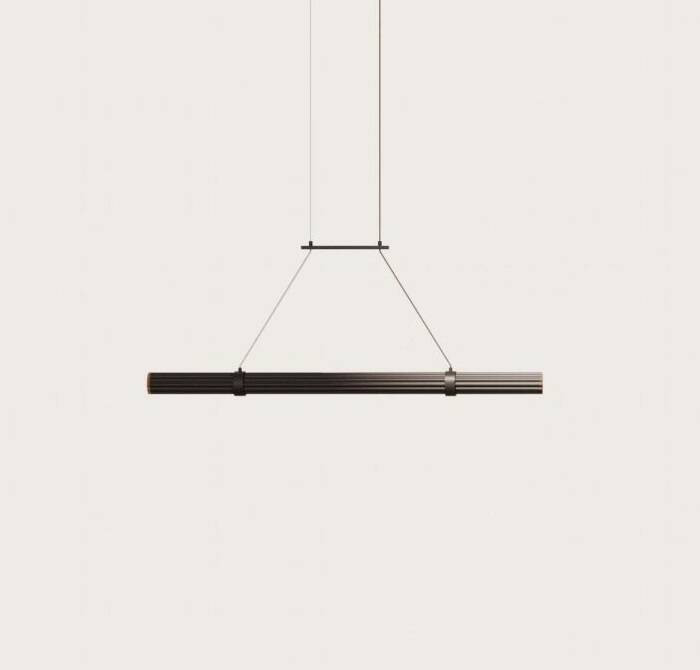 24197.jpg Aromas :: Lampa wisząca Niro szer. 116.2 cm czarna