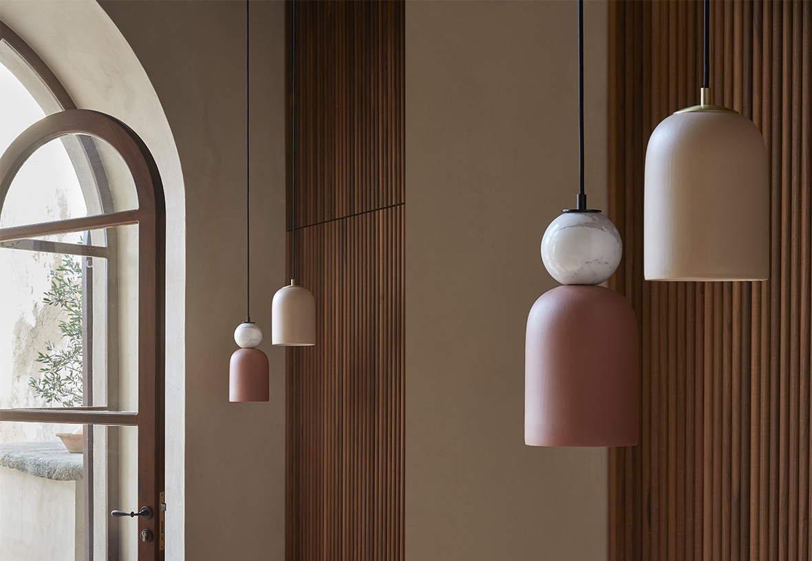 Lampa wisząca Copo śr. 14 cm