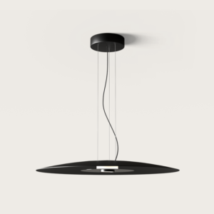 Lampa wisząca BigCoss śr. 80 cm czarna