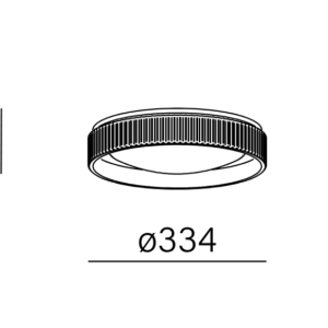 Aqform BLOS cast LED natynkowy