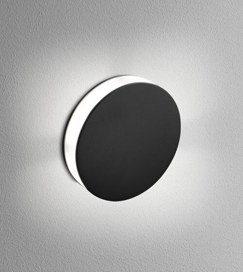 AQForm Kinkiet LEDPOINT round LED 230V M930 4W 3000K Phase-Control czarny mat