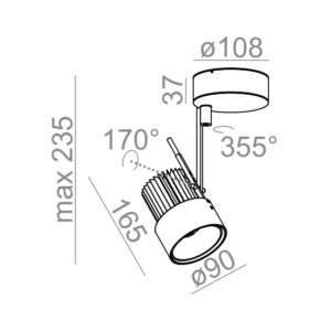 aqform-reflektor-2000-p30-led-l930-49-czarny-mat.png AQForm reflektor 2000 P30 LED L930 49° czarny mat