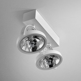 AQForm reflektor CERES 111x2 R Phase-Control biały mat