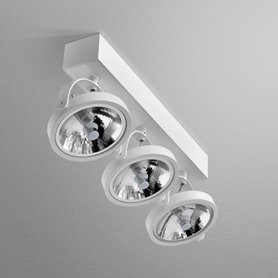 AQForm reflektor CERES 111x3 R Phase-Control biały mat