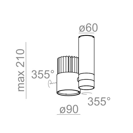 aqform-reflektor-roll-led-l930-48-bialy-mat.png AQForm reflektor ROLL LED L930 48° biały mat