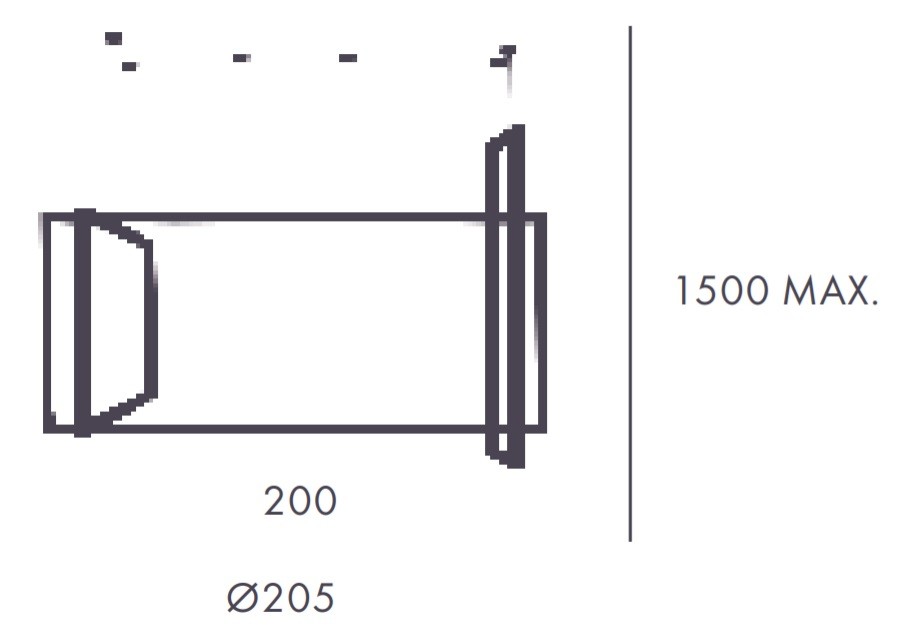Aromas Lampa wisząca FRAME metal