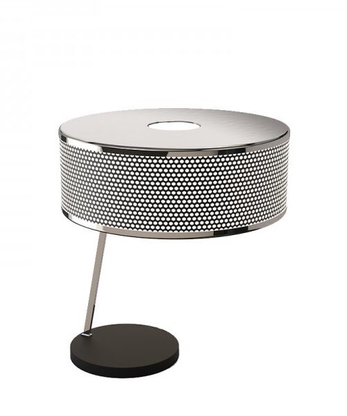 DelightFull Lampa stolikowa MARCUS mosiądz aluminium stal akryl