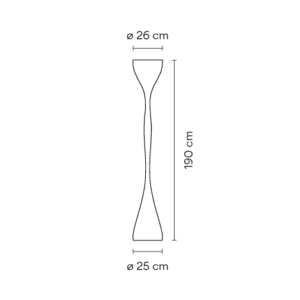 VIBIA lampa podłogowa JAZZ